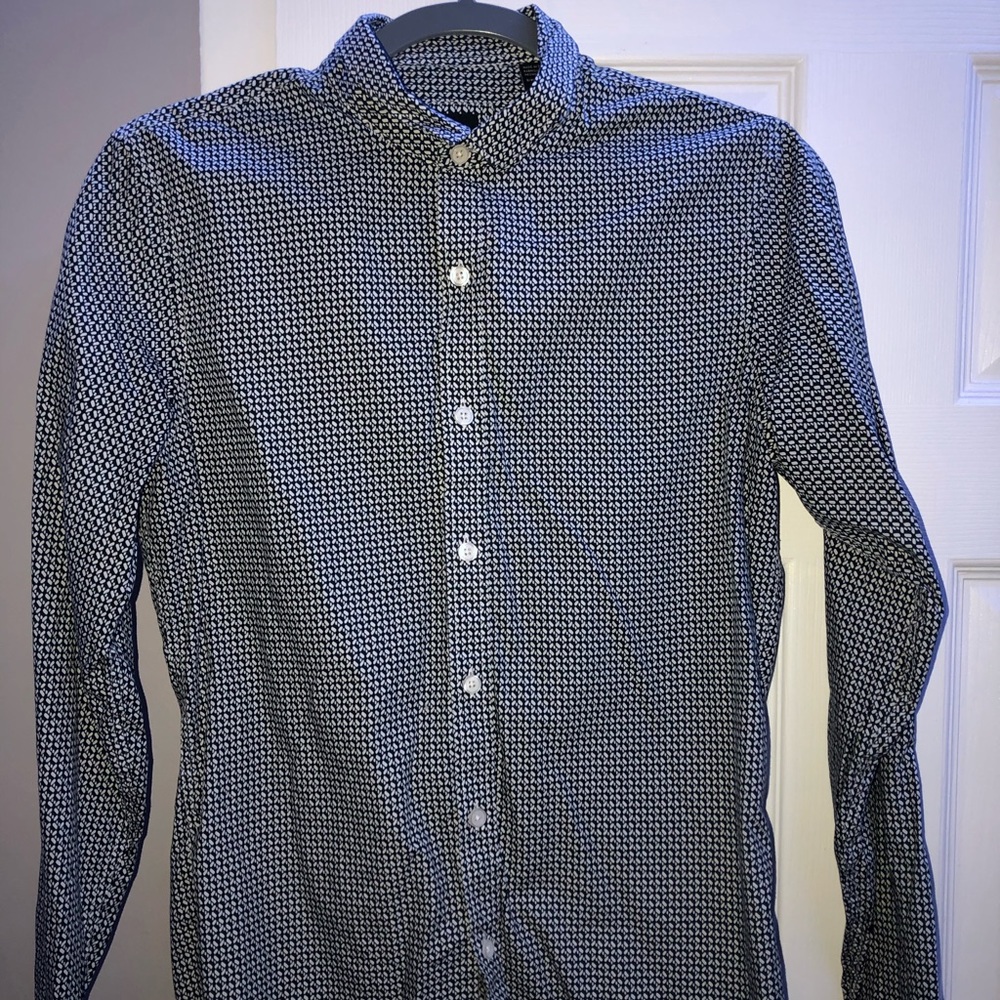 armani exchange button down